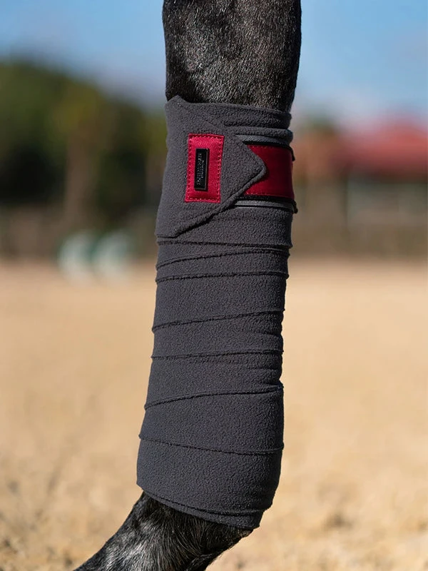 Equestrian Stockholm Bandages Wild Rose 2 Equestrian Stockholm Bandages Wild Rose - Image 2