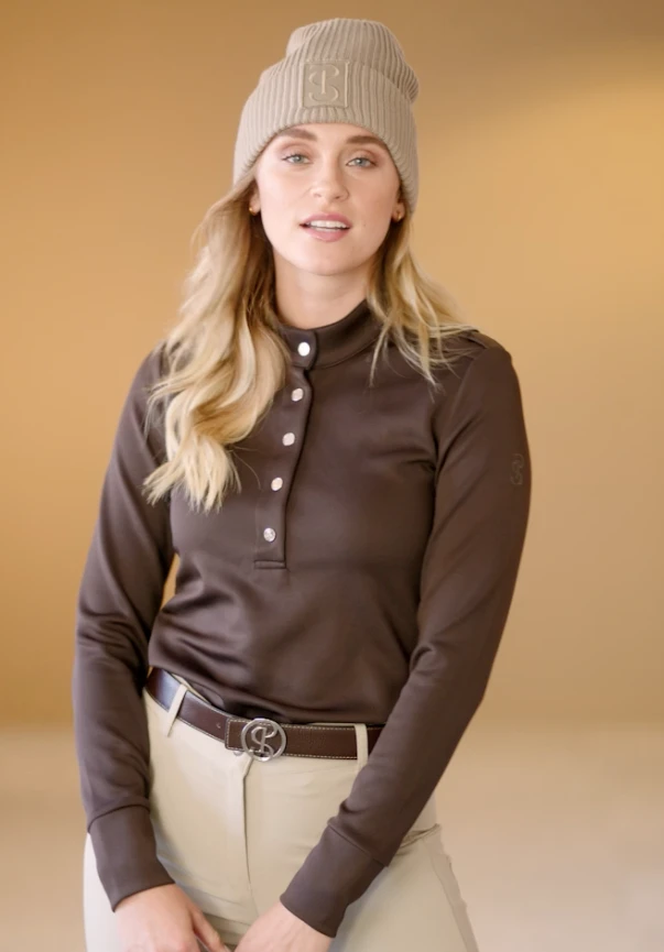 PS Of Sweden Sally Beanie Camel 2 PS Of Sweden Sally Beanie Camel - Image 2