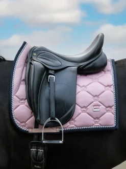 PS Of Sweden Monogram Dressage Saddle Pad Pink -Saddle Shop 178337323 origpic db8894