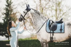 PS Of Sweden Bow Dressage Saddle Pad Aqua -Saddle Shop 1 4775