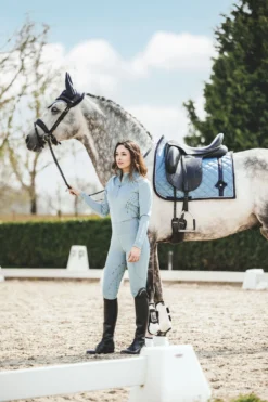 PS Of Sweden Bow Dressage Saddle Pad Aqua -Saddle Shop 1 4787