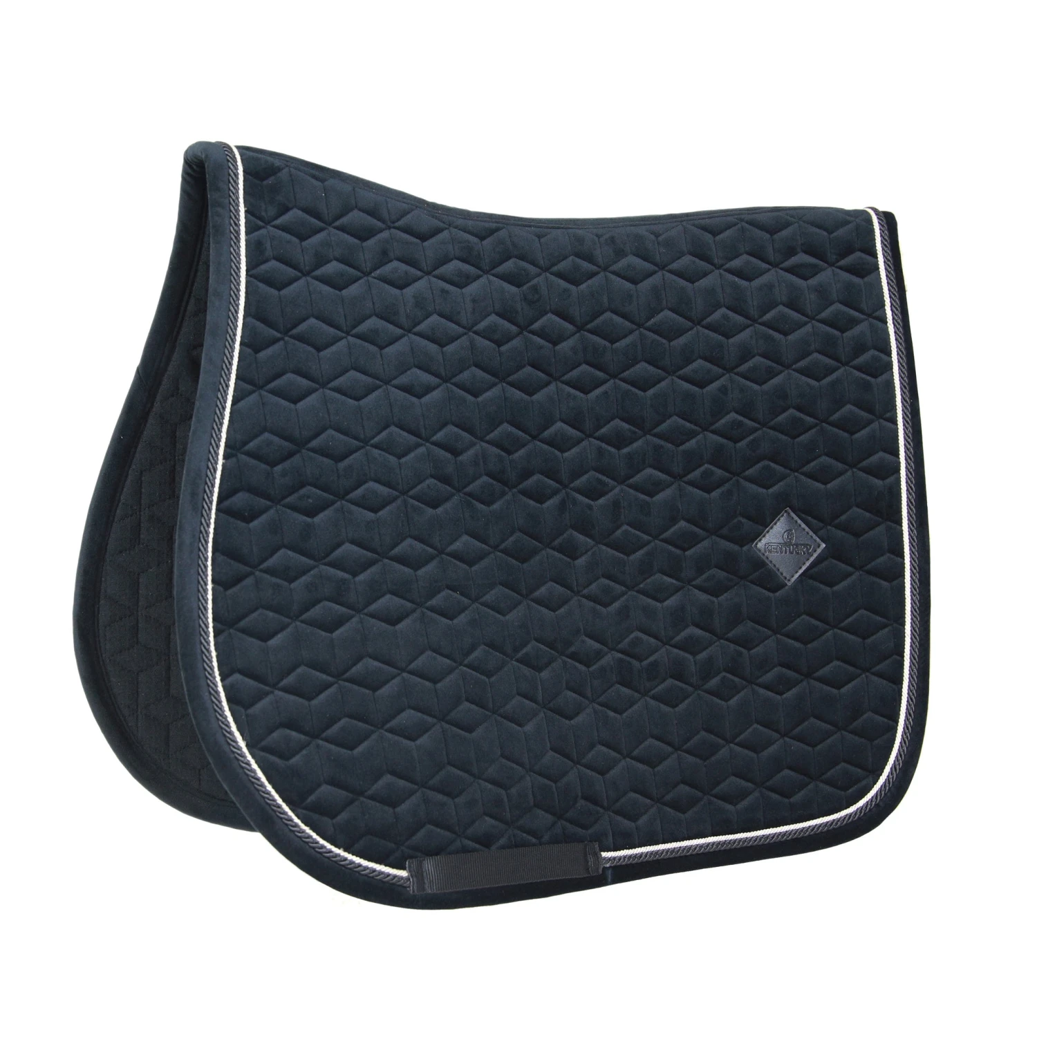 Kentucky Velvet Jump Saddle Pad Black 1 Kentucky Velvet Jump Saddle Pad Black