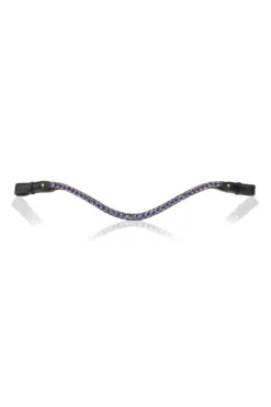 Utzon Equestrian Elegant Browband Sapphire