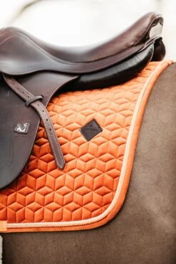 Kentucky Velvet Jump Saddle Pad Orange -Saddle Shop 29189b3275bcb0c34959fe806aa99146662d28f11df2af9e84c52fe44afa897e
