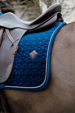 Kentucky Velvet Dressage Saddle Pad Navy -Saddle Shop 2eb999ff5a5d0fe74016ce103a9bf65a28739f52d1393e584125b4733c3cd0a1