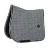 Kentucky Pied-de-Poule Jump Saddle Pad Black