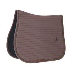 Kentucky Pearls Jump Saddle Pad Brown