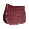 Kentucky Velvet Jump Saddle Pad Bordeaux