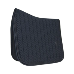 Kentucky Velvet Pearls Dressage Saddle Pad Black