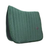 Kentucky Velvet Pearls Dressage Saddle Pad Pine Green