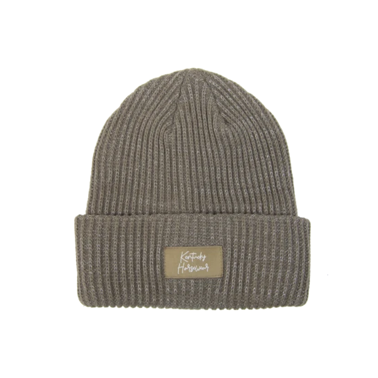 Kentucky Horsewear Glitter Beanie Beige 1 Kentucky Horsewear Glitter Beanie Beige