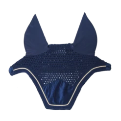 Kentucky Velvet Wellington Ear Bonnet Navy