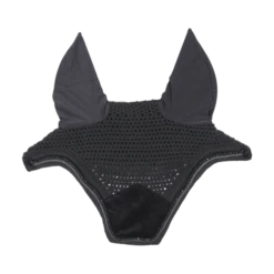 Kentucky Velvet Pearls Wellington Ear Bonnet Black