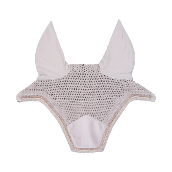 Kentucky Velvet Pearls Wellington Ear Bonnet Soft Rose 2 Kentucky Velvet Pearls Wellington Ear Bonnet Soft Rose - Image 2