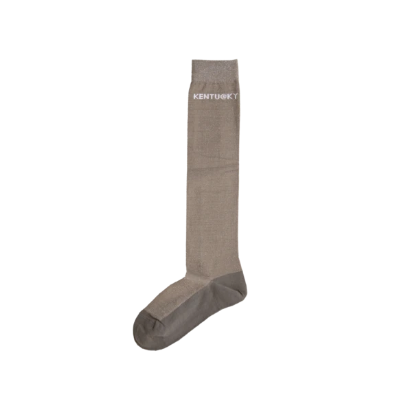 Kentucky Glitter Socks Beige 1 Kentucky Glitter Socks Beige