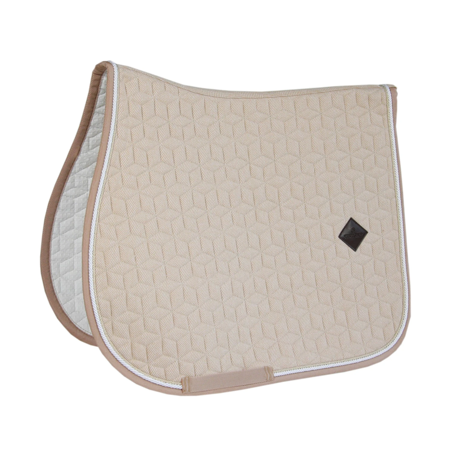 Kentucky Wool Jump Saddle Pad Beige 1 Kentucky Wool Jump Saddle Pad Beige