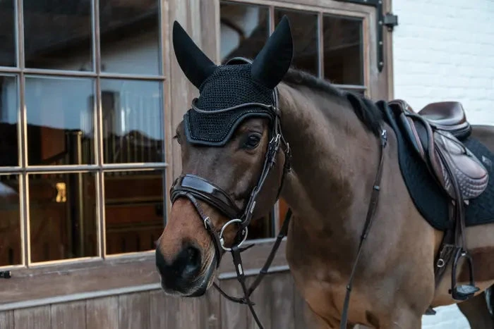 Kentucky Wellington Glitter Soundless Ear Bonnet Black 1 Kentucky Wellington Glitter Soundless Ear Bonnet Black