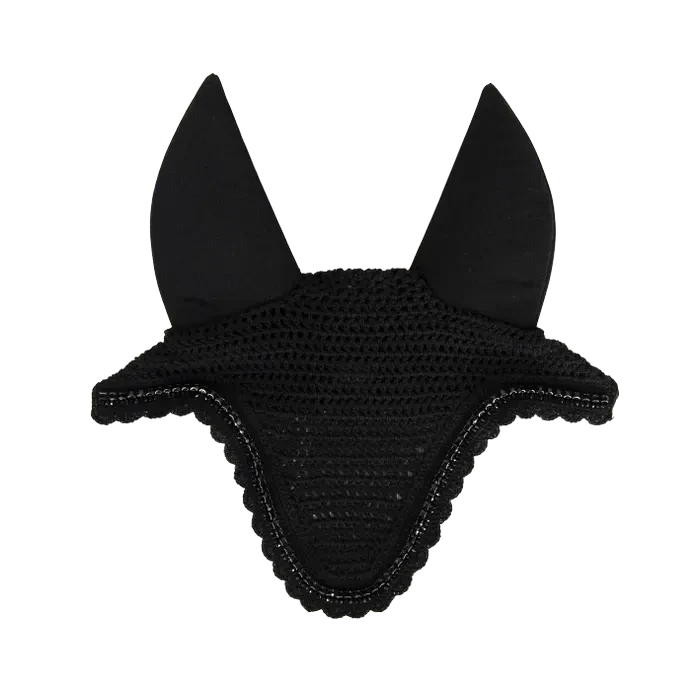 Kentucky Long Stone & Pearl Ear Bonnet Black 3 Kentucky Long Stone & Pearl Ear Bonnet Black - Image 3