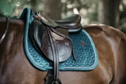 Kentucky Velvet Jump Saddle Pad Emerald -Saddle Shop 8ddf30ab05912c2cb961c476d5f7fee420d9158edac21f6ea6510901c4ba7a29