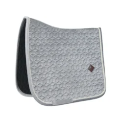 Kentucky Velvet Dressage Saddle Pad Grey