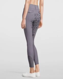 PS Of Sweden Candice Breeches Grey -Saddle Shop Candice Grey Back Left 1