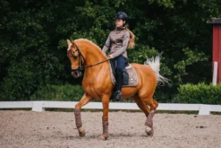 Equestrian Stockholm Dressage Saddle Pad Champagne -Saddle Shop DSC 0566