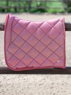 PS Of Sweden Floret Dressage Saddle Pad Faded Rose -Saddle Shop DSC 2235 1