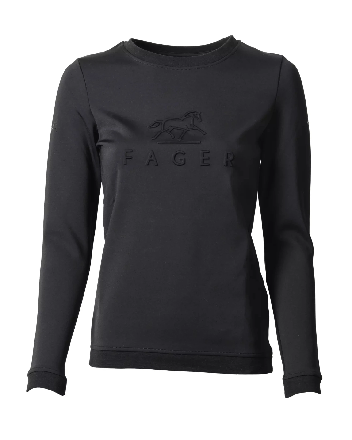Fager Dory Dressage Sweater Black 1 Fager Dory Dressage Sweater Black