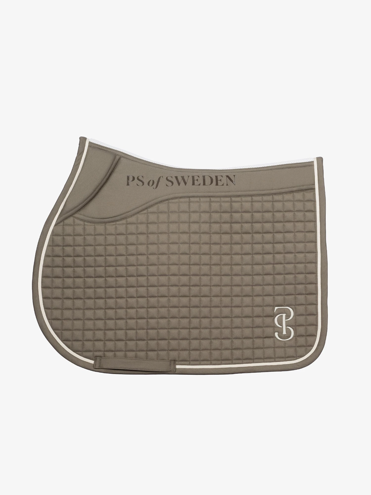 PS Of Sweden Elite Jump Saddle Pad Misty Brown 1 PS Of Sweden Elite Jump Saddle Pad Misty Brown