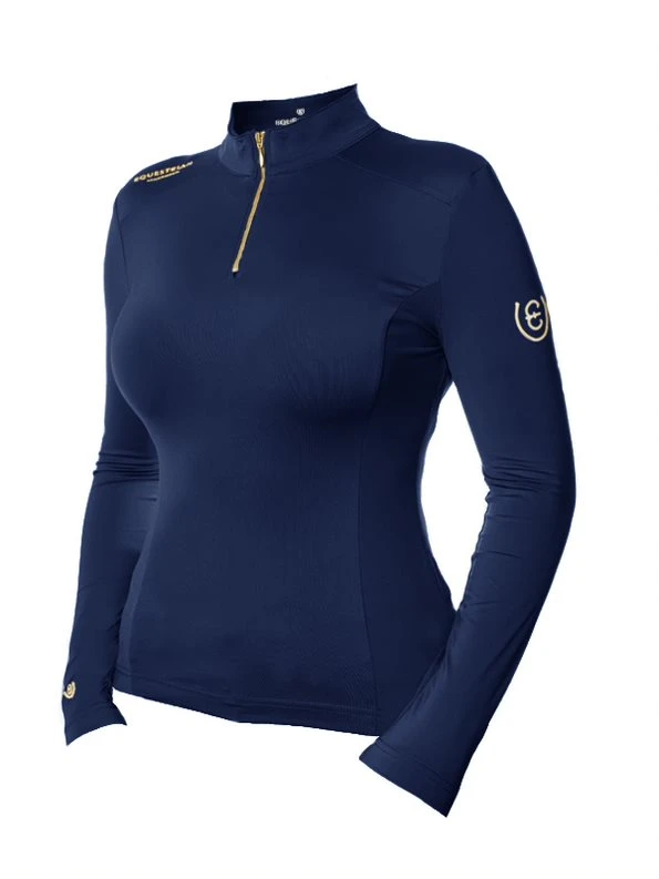 Equestrian Stockholm UV Protection Base Layer Royal Classic 1 Equestrian Stockholm UV Protection Base Layer Royal Classic
