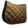 Equestrian Stockholm Jump Saddle Pad Golden Brass