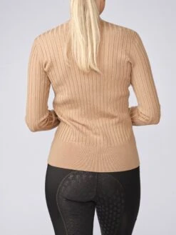 PS Of Sweden Klara Knit Sweater Camel -Saddle Shop Kiara camel 0015