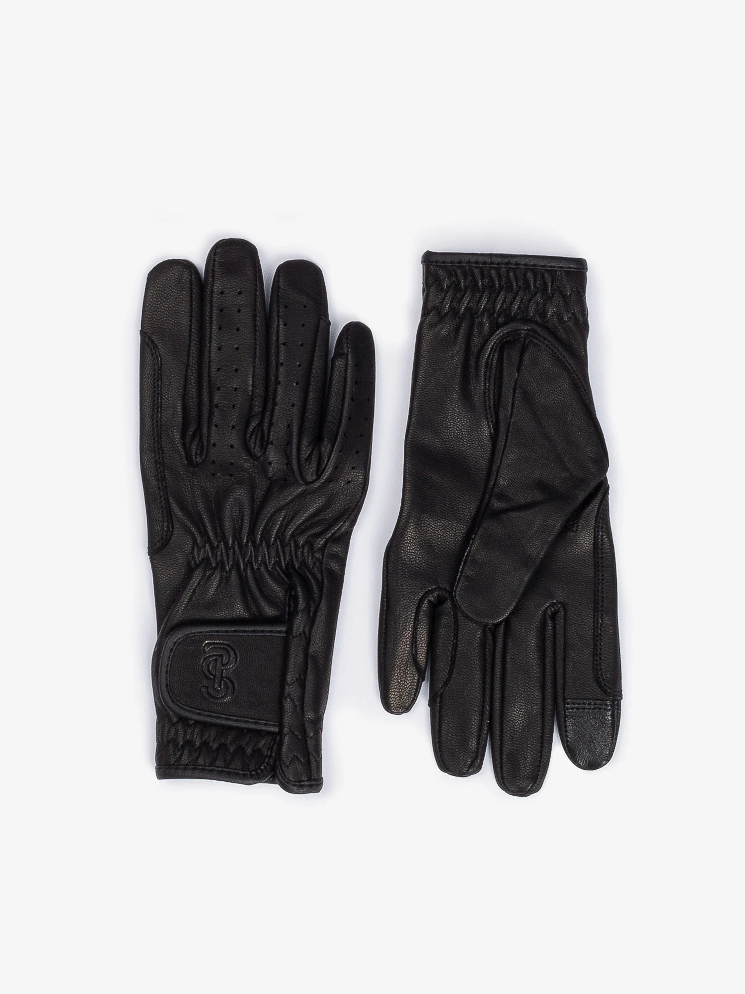 PS Of Sweden Leather Riding Gloves Black 3 PS Of Sweden Leather Riding Gloves Black - Image 3