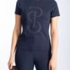 PS Of Sweden Signe Cotton T-Shirt Navy