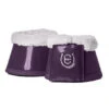 Equestrian Stockholm Fleece Bell Boots Orchid Bloom