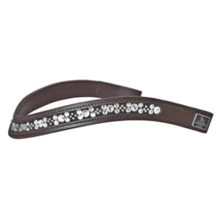 SD Design Vivaldi Browband Clear -Saddle Shop R 976 SD Vivaldri browband brown