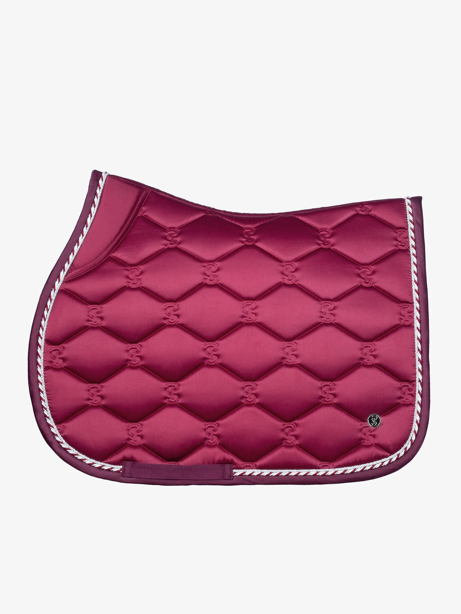 PS Of Sweden Signature Jump Saddle Pad Ruby Wine 1 PS Of Sweden Signature Jump Saddle Pad Ruby Wine