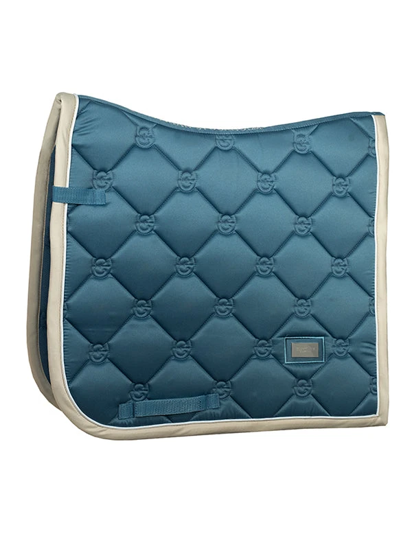 Equestrian Stockholm Dressage Saddle Pad Stone Blue 1 Equestrian Stockholm Dressage Saddle Pad Stone Blue