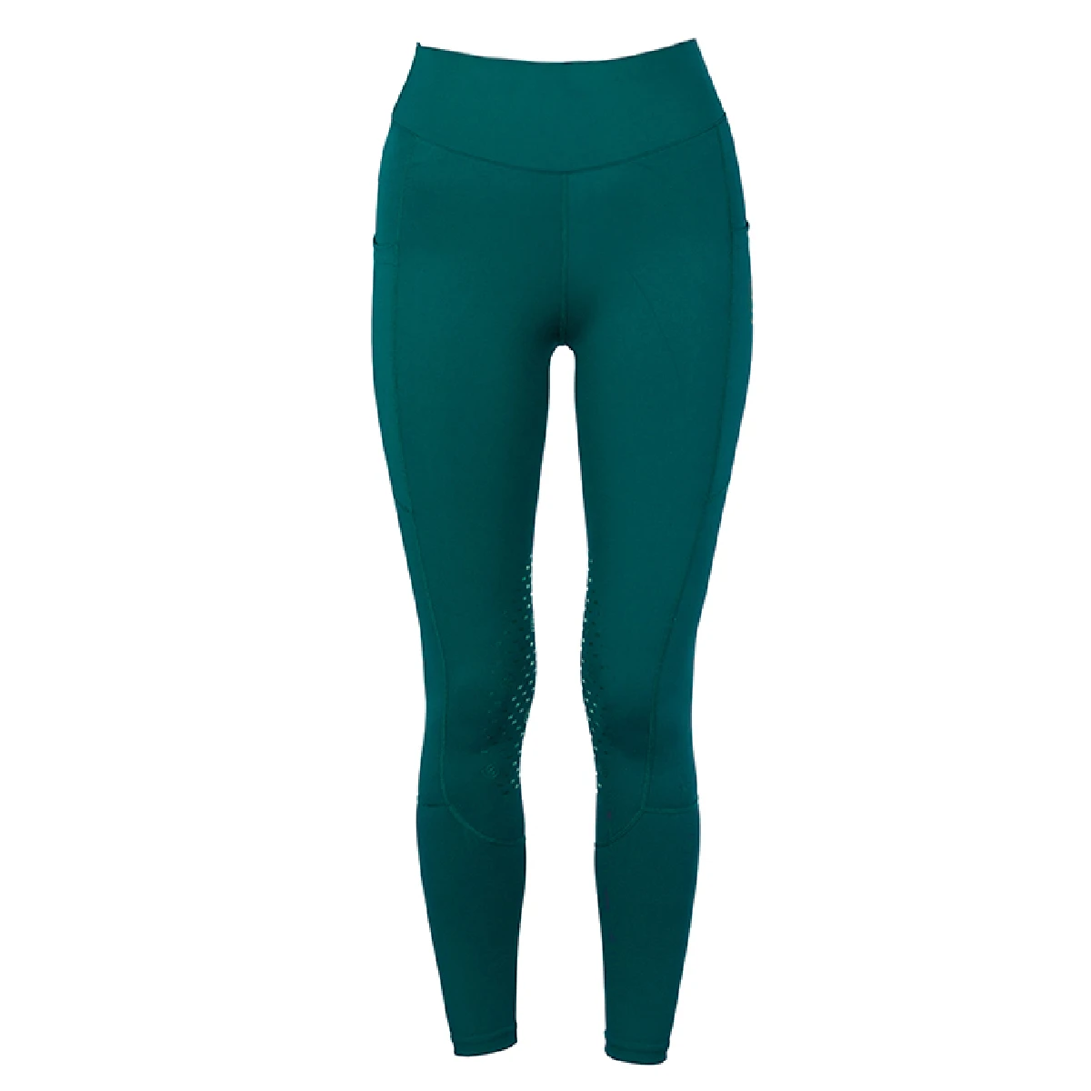 Equestrian Stockholm Movement Jump Riding Tights Emerald 2 Equestrian Stockholm Movement Jump Riding Tights Emerald - Image 2