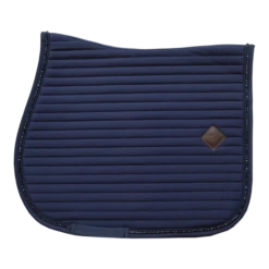 Kentucky Pearls Jump Saddle Pad Navy