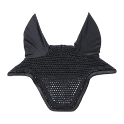 Kentucky Glitter Band Wellington Ear Bonnet Black