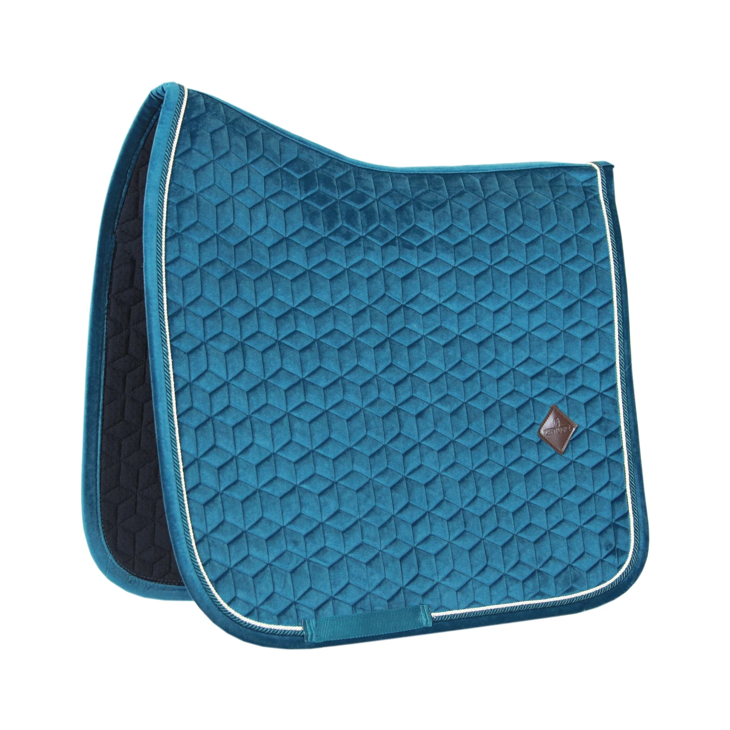 Kentucky Velvet Dressage Saddle Pad Emerald 2 Kentucky Velvet Dressage Saddle Pad Emerald - Image 2