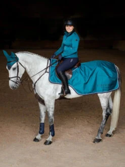 Equestrian Stockholm Exercise Rug Aurora Blues -Saddle Shop aurora blues exercise rug landtacke trainingsdecke training deken hov