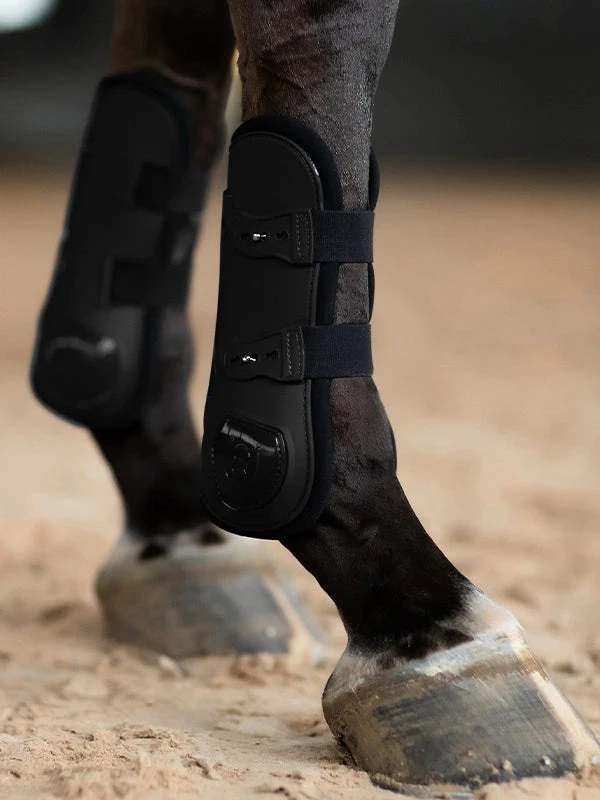 Equestrian Stockholm Anatomic Tendon Boots Black Edition 2 Equestrian Stockholm Anatomic Tendon Boots Black Edition - Image 2