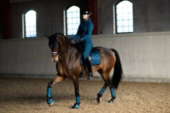 Equestrian Stockholm Fleece Bell Boots Blue Meadow 7 Equestrian Stockholm Fleece Bell Boots Blue Meadow -Saddle Shop blue meadow bell boots boots hufglocken springschoenen on2