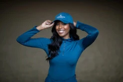 Equestrian Stockholm Cap Blue Meadow 7 Equestrian Stockholm Cap Blue Meadow -Saddle Shop blue meadow cap keps kappe on2