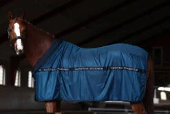 Equestrian Stockholm Cooler Rug Blue Meadow -Saddle Shop blue meadow cooler rug svettacke schweibdecke zweetdeken on3 1