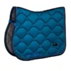 Equestrian Stockholm Jump Saddle Pad Blue Meadow