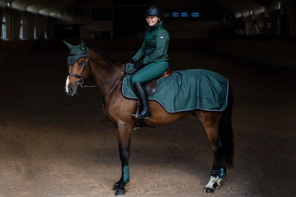 Equestrian Stockholm Anatomic Tendon Boots Sycamore Green 5 Equestrian Stockholm Anatomic Tendon Boots Sycamore Green - Image 5