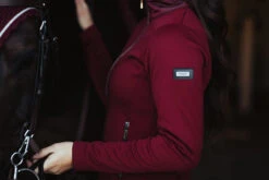 Equestrian Stockholm Fleece Jacket Bordeaux 5 Equestrian Stockholm Fleece Jacket Bordeaux -Saddle Shop bordeaux fleece jacket equestrian stockholm 5